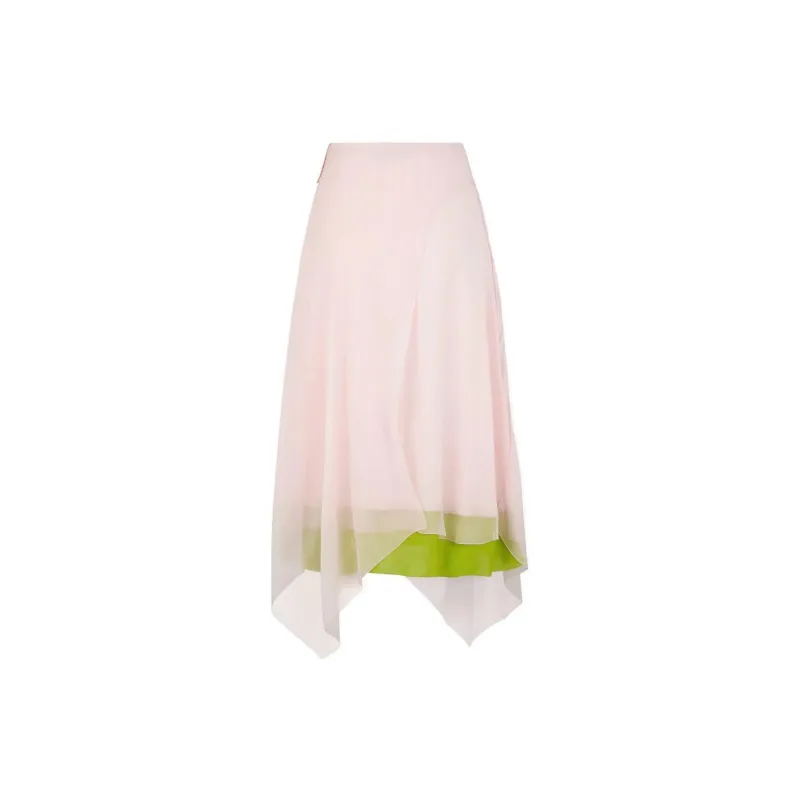 FENDI Casual Long Skirts Women's Pink-1