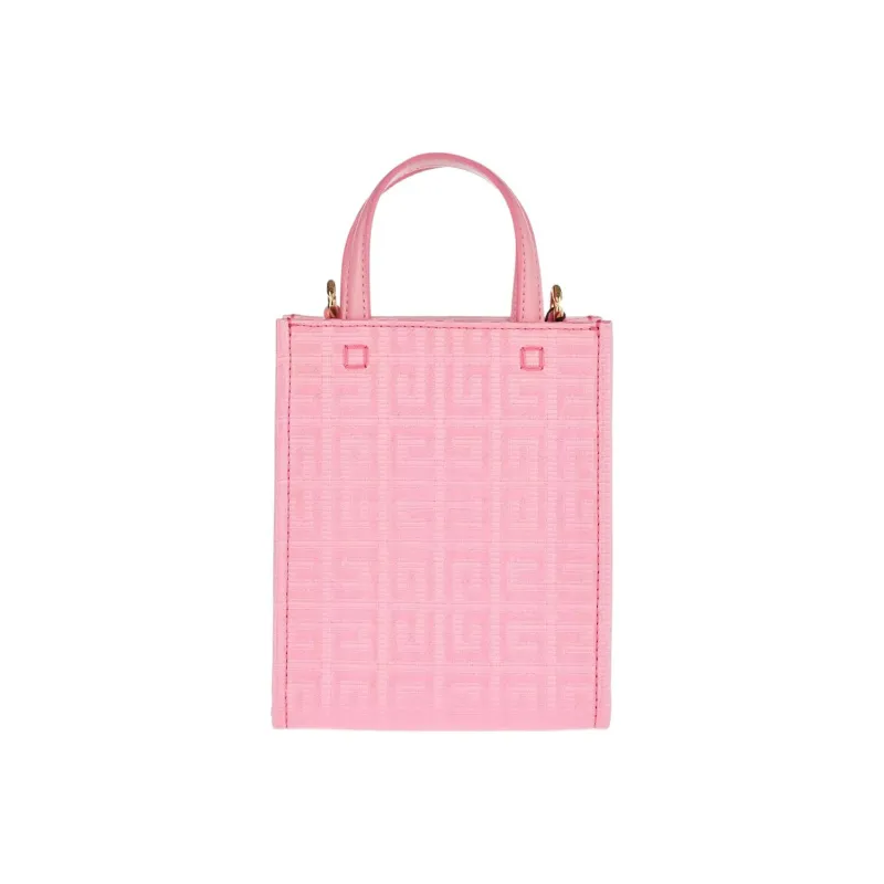 GIVENCHY Cow Leather Tote Bag, Shopping Bag, Shoulder Bag, Crossbody Bag, Handbag Mini Women's Bright Pink-2