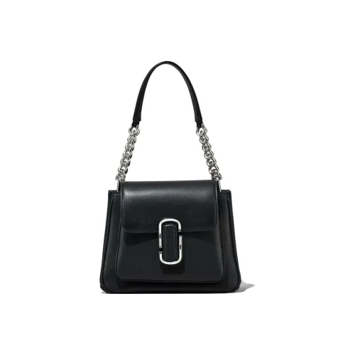 MARC JACOBS Smooth Leather Shoulder Bag Crossbody Bag Handbag Mini Women's Black