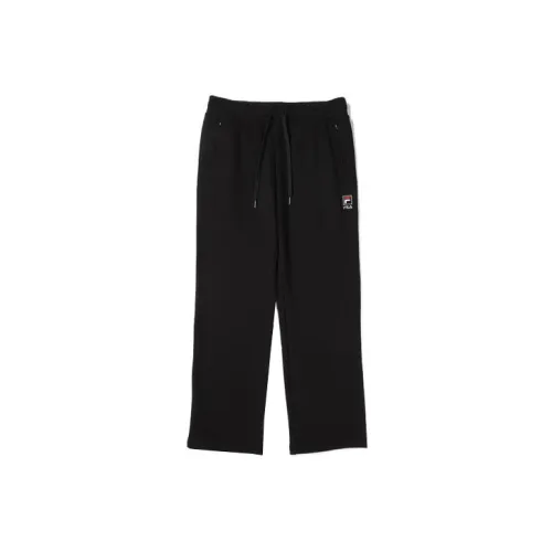 FILA Knitted Sweatpants Unisex Black