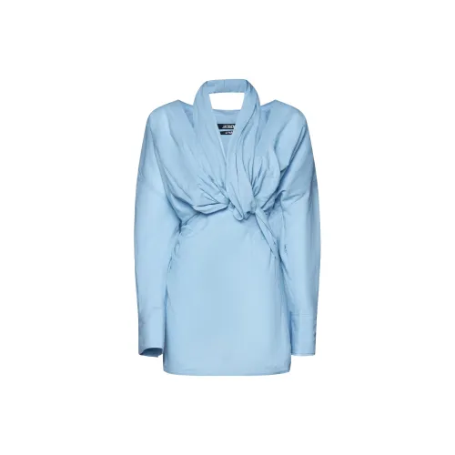 Jacquemus Long-Sleeved Dresses Women's Blue