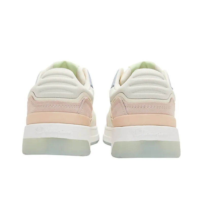 Champion Format Trainer 2.0 Low-Top Skateboard Shoes Women's Pink White-3