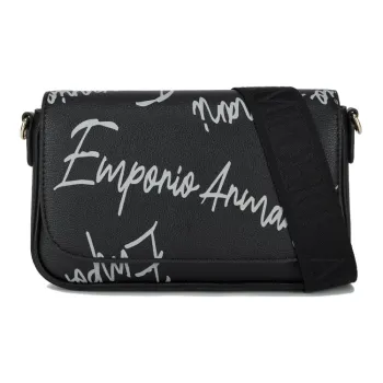 EMPORIO ARMANI Polyurethane With Polyester Crossbody Bag, Shoulder Bag Women's Black