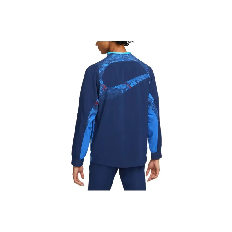 Nike Dri Fit Jackets Men Blue-1
