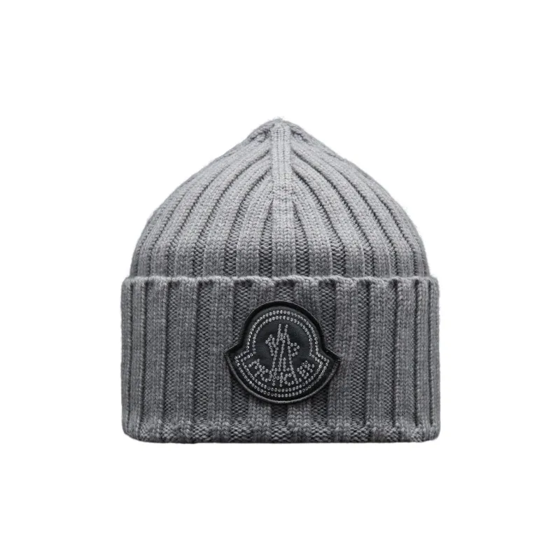 Moncler Beanies Women's Gray-0