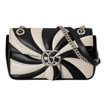 GUCCI GG Marmont Quilting Patchwork Leather Crossbody Bag, Shoulder Bag Women's