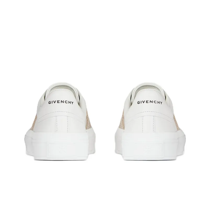 GIVENCHY City Sport Stylish Skateboarding Shoes Women's White Beige-4