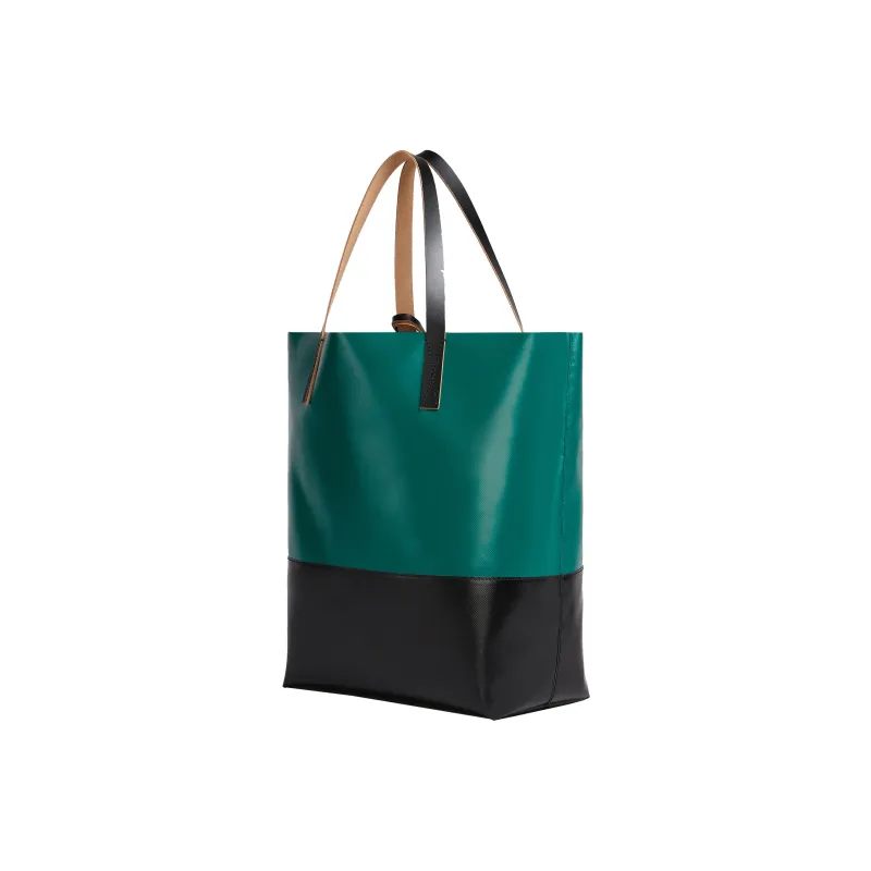 MARNI Tribeca Two-Tone Top Handle Tote Bag-2
