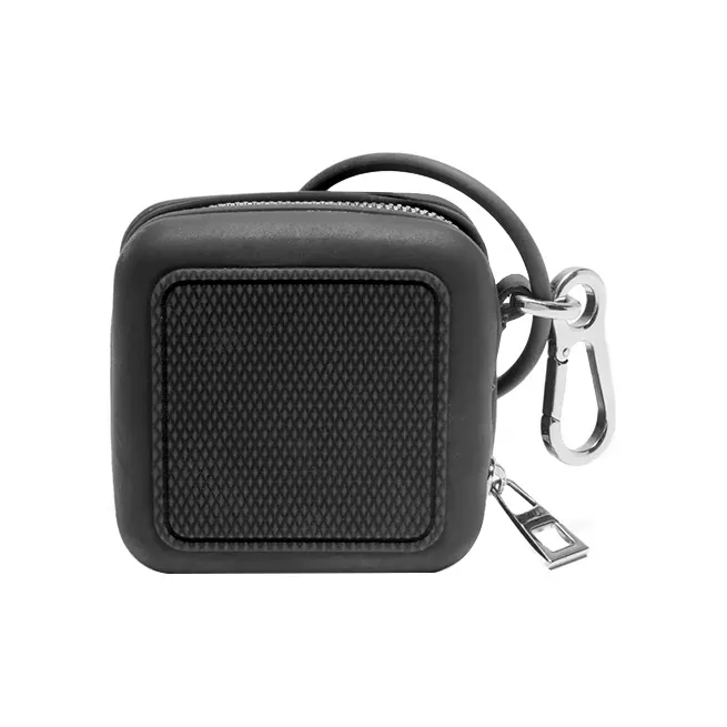 LOEWE Rubber Coin Purse Men's Black-2