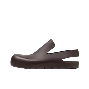 Bottega Veneta Rubber Slingback Puddle Shoe Fondant
