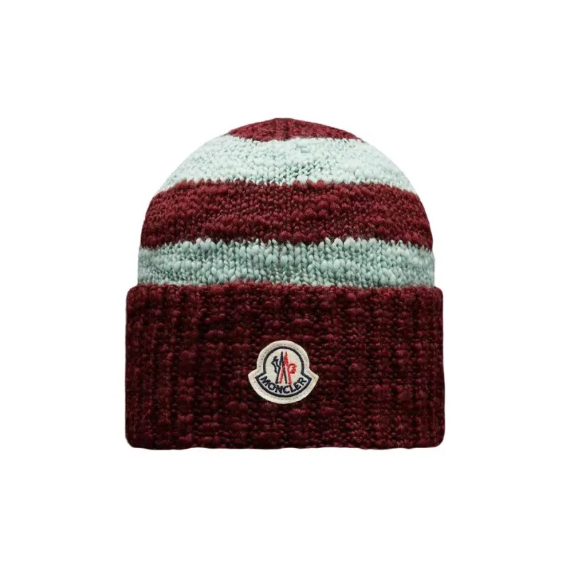 Moncler Wool Beanies Women's Red-0