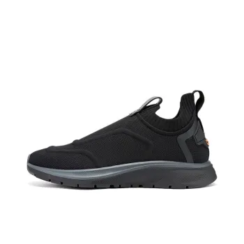 Zegna Cushioning Low-Top Sports Casual Shoes Men's Black
