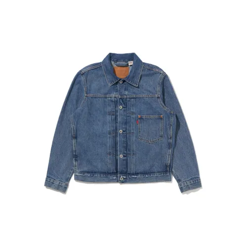 Levis Denim Jackets Men Blue