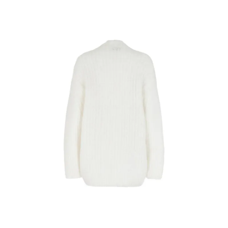 FENDI FW22 Loose Fit Knitwear Women's White-1