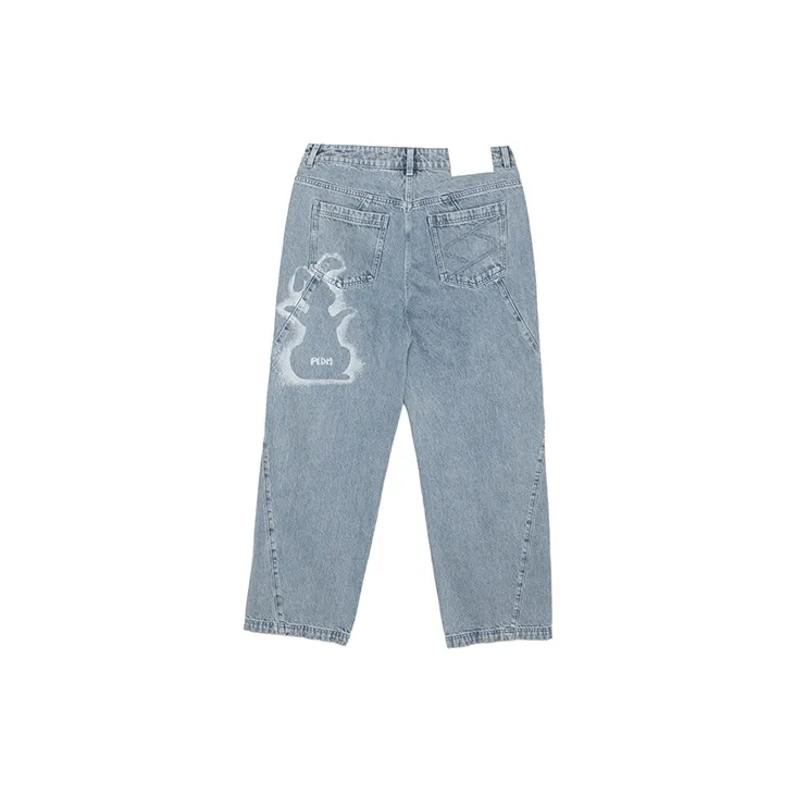 Palladium Jeans Unisex Light Denim Blue-1