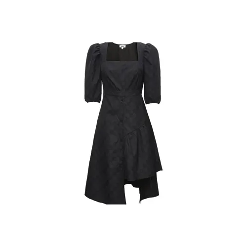 ONLY Short-Sleeved Dresses Women's Black -H1Z