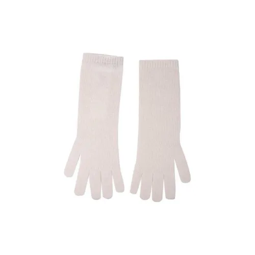 MaxMara Knit Gloves Women's White