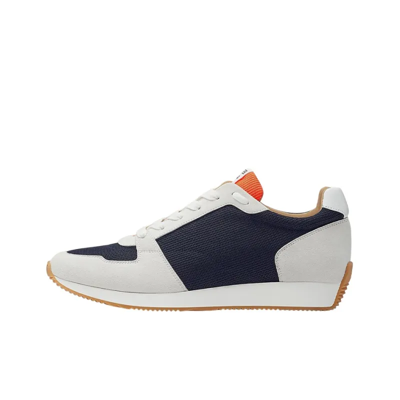 HERMES Escape Shock Absorbers Low Top Casual Shoes Men's Blue White-0