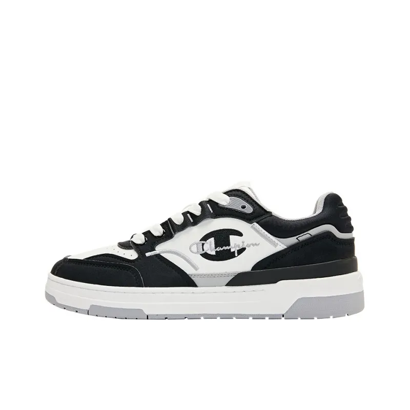 Champion Essentials Collection Format Trainer 2.0 Low-Top Skateboard Shoes Men's White Black-0