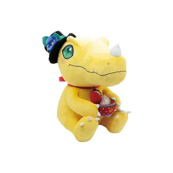 BANPRESTO Ichiban Kuji Digimon Fantasy Forest Collaboration Collection A Prize Agumon Dolls Plush Doll 40cm High
