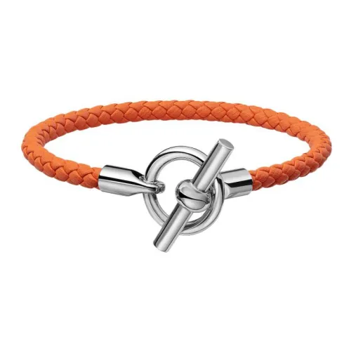 HERMES Wristbands Men Orange