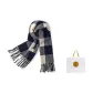 Navy Blue Plaid+Rabbit Box