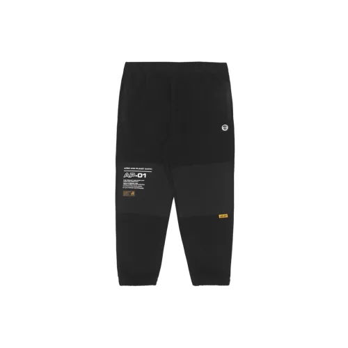 Aape Knitted Sweatpants Men Black