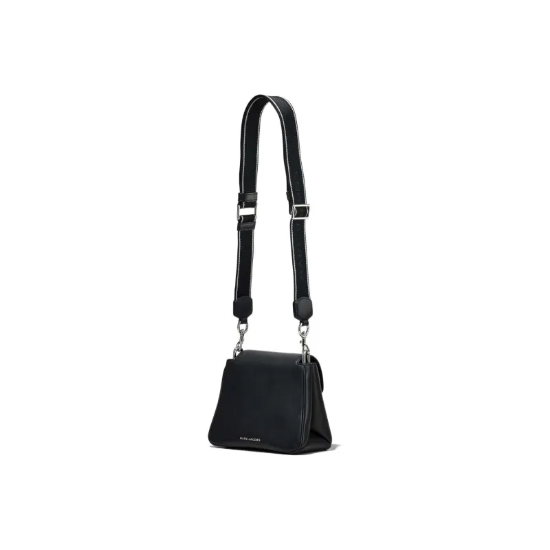 MARC JACOBS Smooth Leather Shoulder Bag Crossbody Bag Handbag Mini Women's Black-2