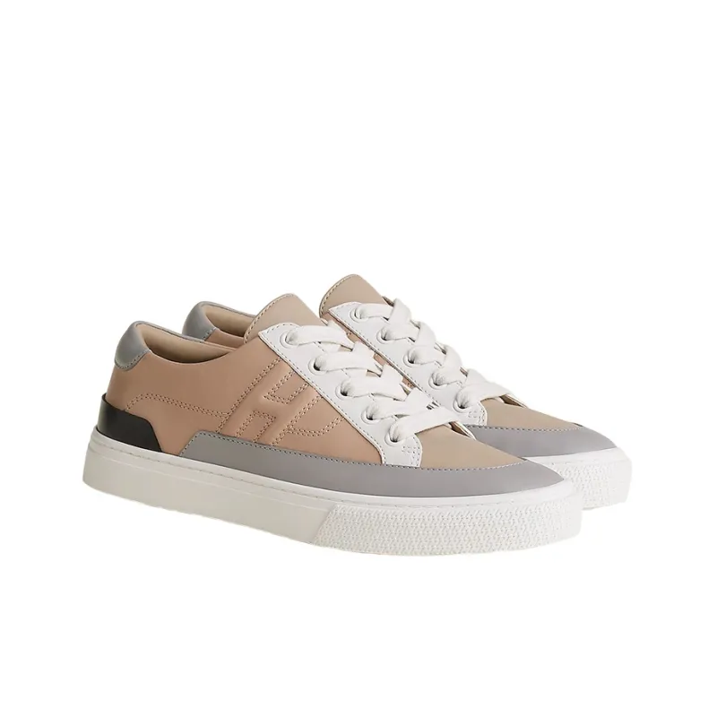 HERMES Deep Stylish Skateboarding Shoes Women's Nude-3