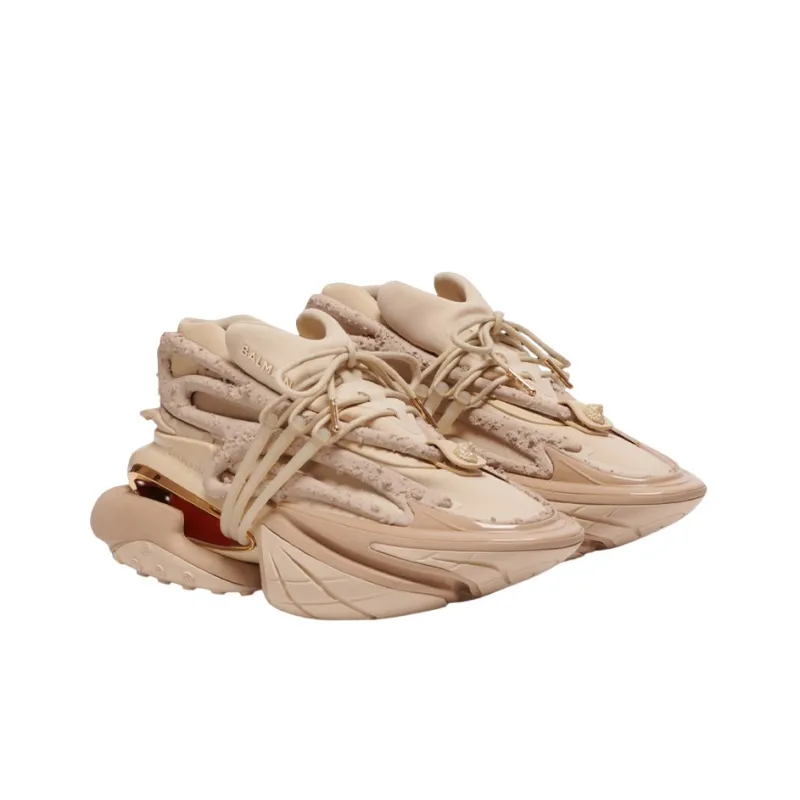 BALMAIN Unicorn Low 'Beige'-2