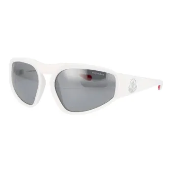 Moncler Pentagra Geometric Frame Sunglasses