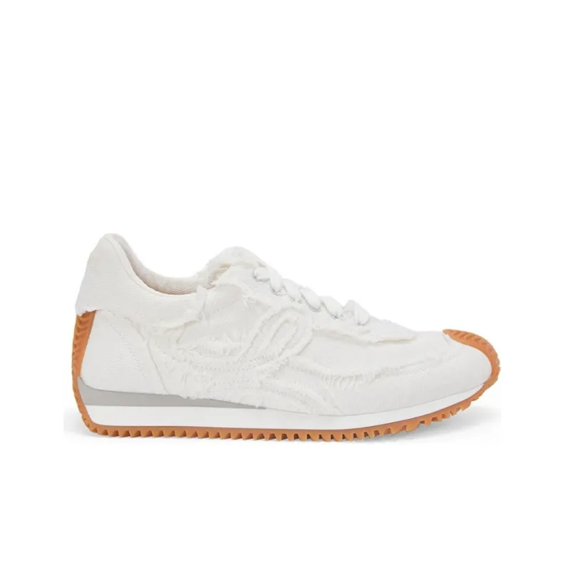 LOEWE Flow Runner Low Top Casual Shoes Women's White-1