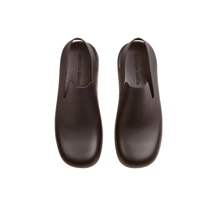 Bottega Veneta Rubber Slingback Puddle Shoe Fondant-2
