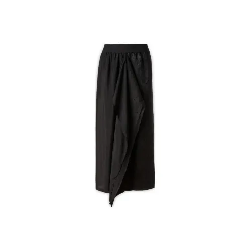 UMA WANG Casual Long Skirts Women's Black