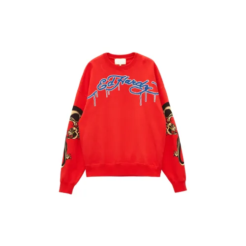 Ed Hardy Sweatshirts Men China Red E1ODM274