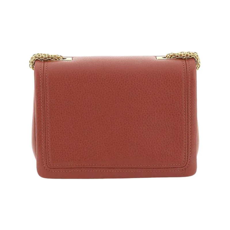 Valentino GARAVANI Leather Portable Crossbody Bag Shoulder Bag Women's Brown-3