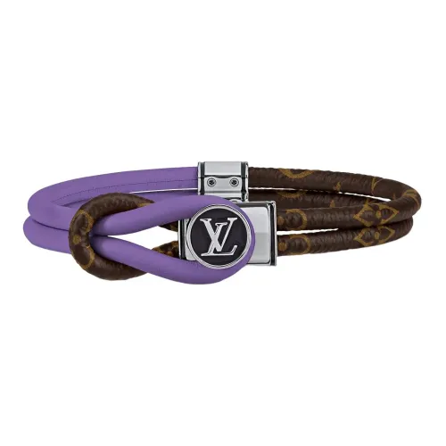 LOUIS VUITTON Wristbands Men Purple/Brown