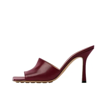 Bottega Veneta Stretch Slide Slippers Women's Red