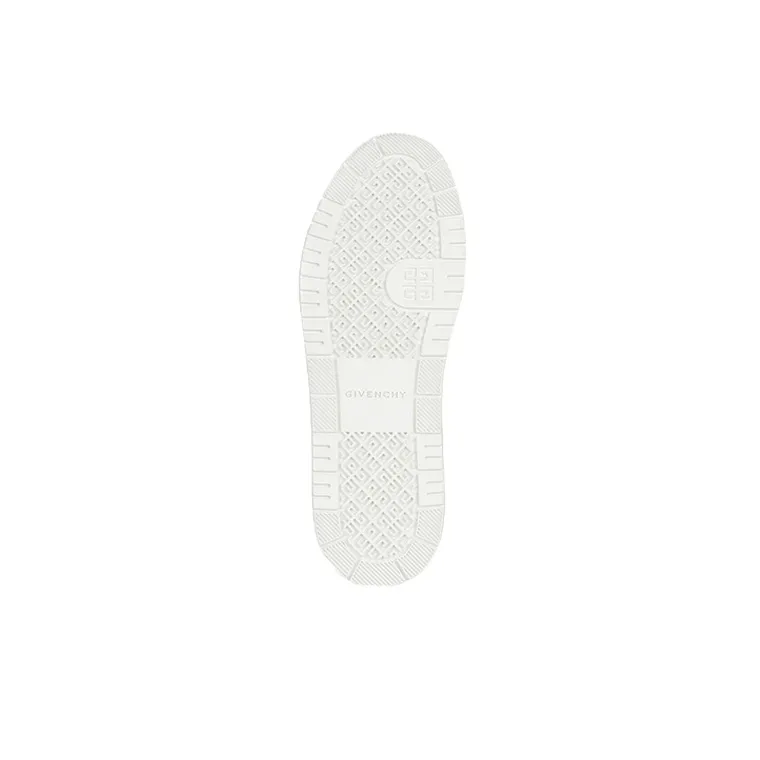 Givenchy White G4 Leather Low-Top Sneakers-5