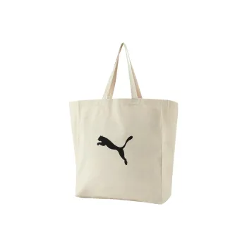 PUMA Canvas Fabric Canvas Bag Shoulder Bag Handbag Regular Unisex White