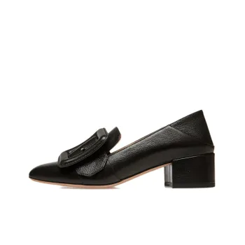 BALLY Janelle Block Heel Mary Jane Shoes Women's Black