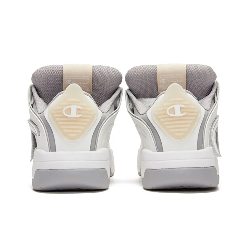 Champion Essentials Collection TronSkate V1 Skateboard Shoes Women's White Gray-3