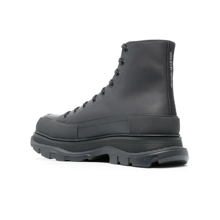 Alexander McQueen Tread Slick Boots Grey-3