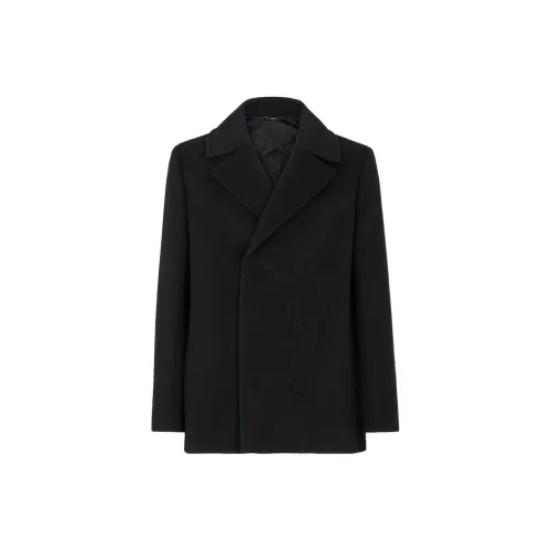 FENDI Coats Men Black