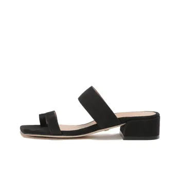 Stuart Weitzman/SW Slide Slippers Women's Black