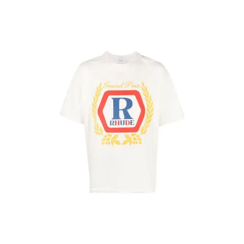 RHUDE T-Shirts Men White