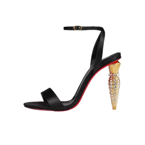 Christian Louboutin Crystal-heel Sandals