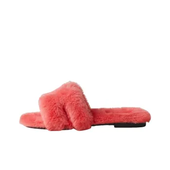 HERMES Oran Sandals Red Women's