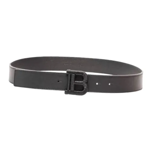 BALMAIN Leather Belts Kids Black