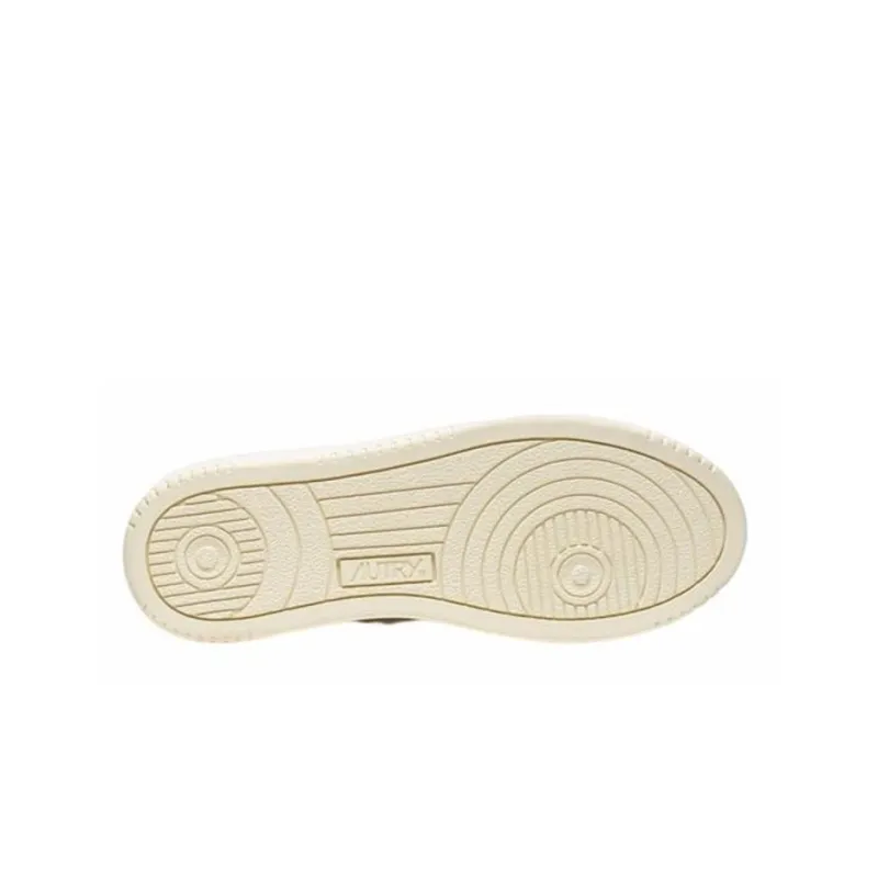 AUTRY Skateboard Shoes Women's Low Top White/Brown/Pink-3